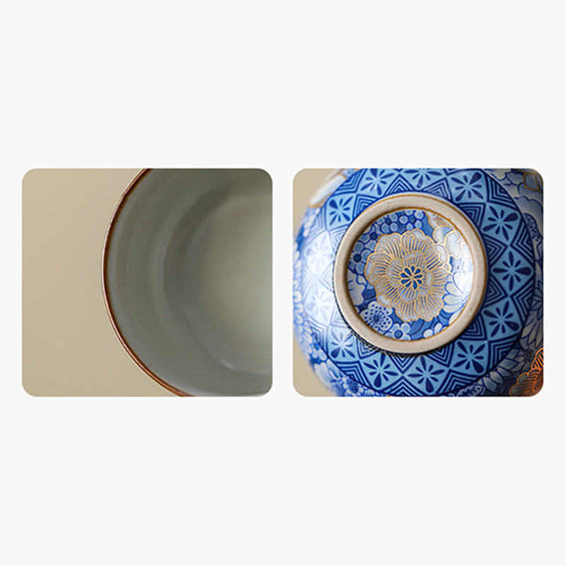 Nimara Ritual Lotus Chrysanthemum Plum Blossom Flower Teacup Kung Fu Tea Cup Teapot