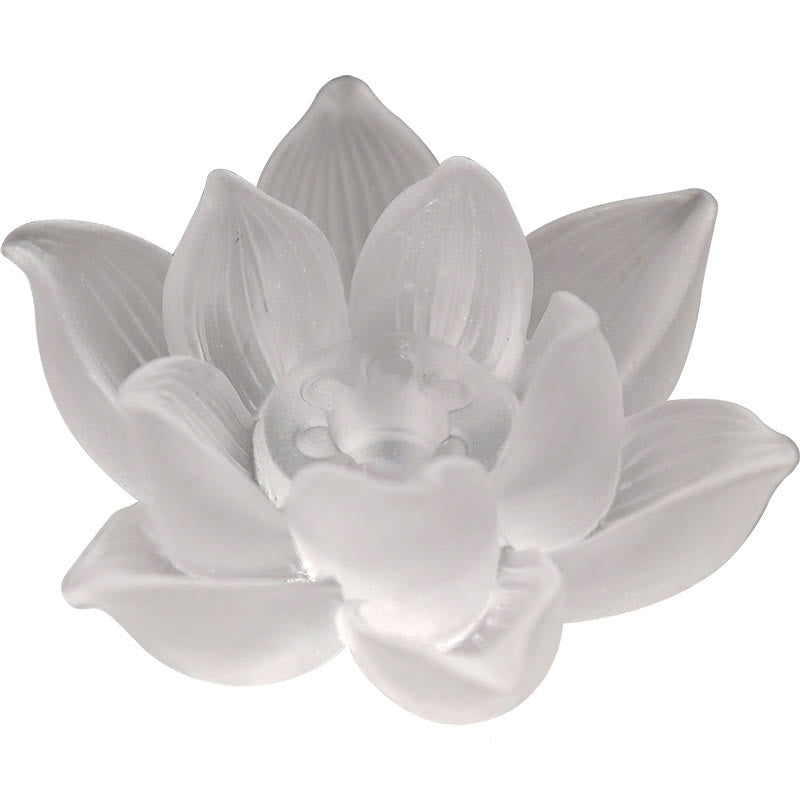Nimara Ritual Mini Lotus Liuli Crystal Healing Meditation Stick Incense Burner