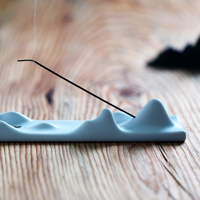 Nimara Ritual Mountain Cloud Meditation Balance Incense Holder