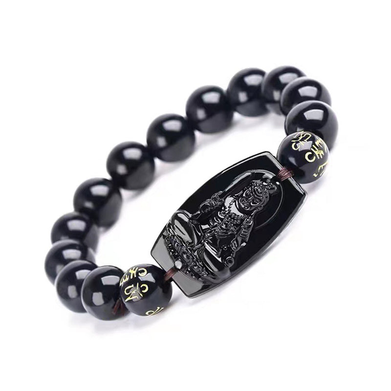Nimara Ritual Chinese Zodiac Obsidian Protection Bracelet