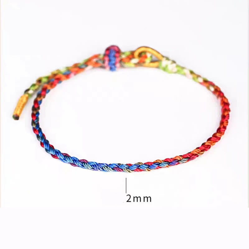 Nimara Ritual Handcrafted Luck Colorful Rope Child Adult Bracelet