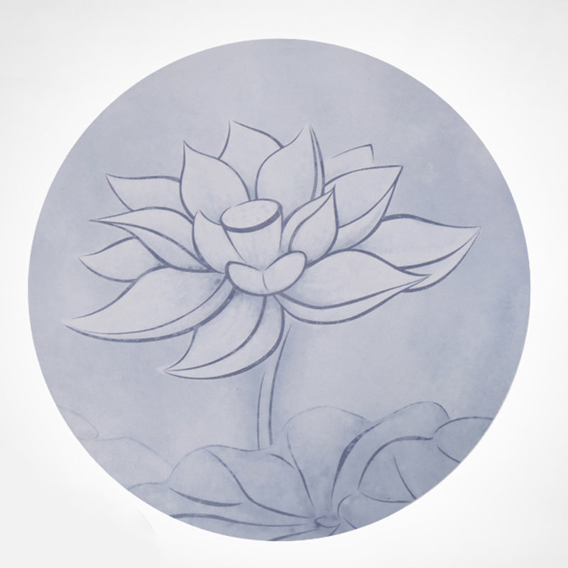 Nimara Ritual Lotus Mandala Pattern Foldable Yoga Meditation Seat Mat Home Decoration