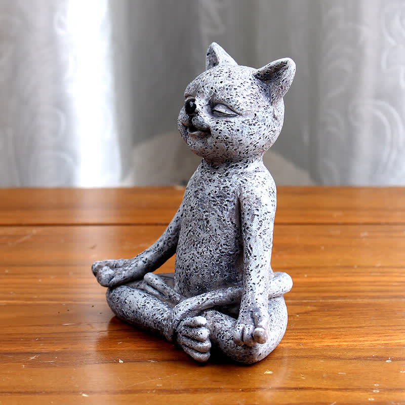 Nimara Ritual Meditating Zen Dog Cat Frog Decoration