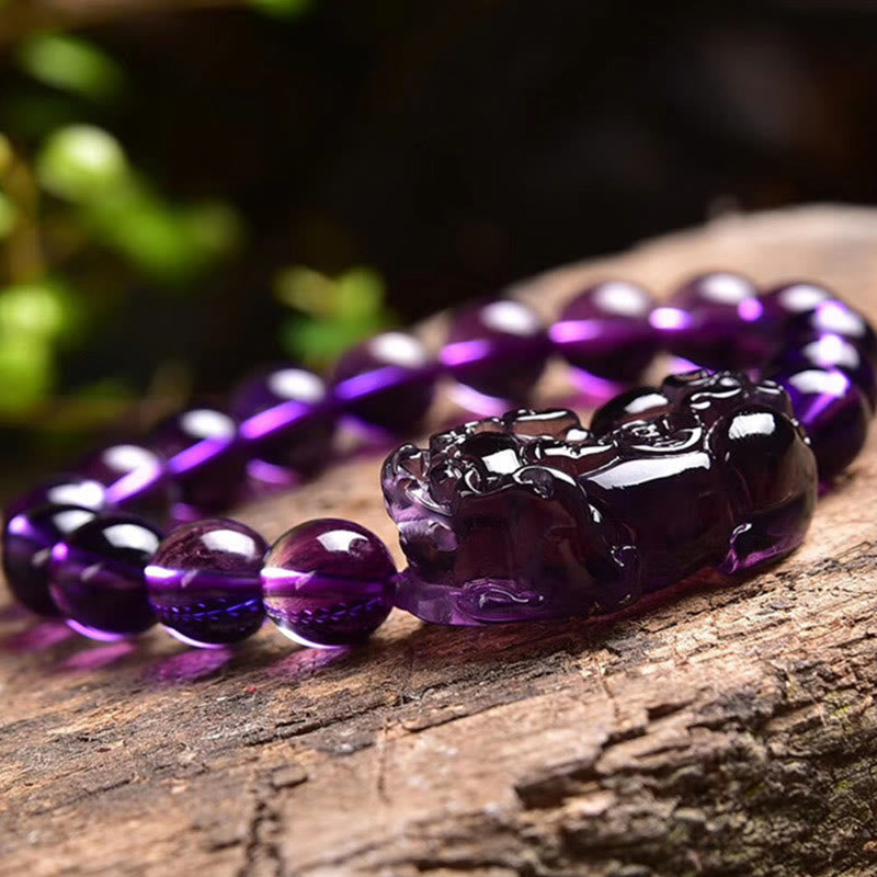Nimara Ritual Feng Shui Amethyst Fortune Wealth Bracelet