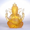 Nimara Ritual Handmade Ganesh Ganpati Elephant Figurine Liuli Crystal Art Piece Protection Statue Home Decoration
