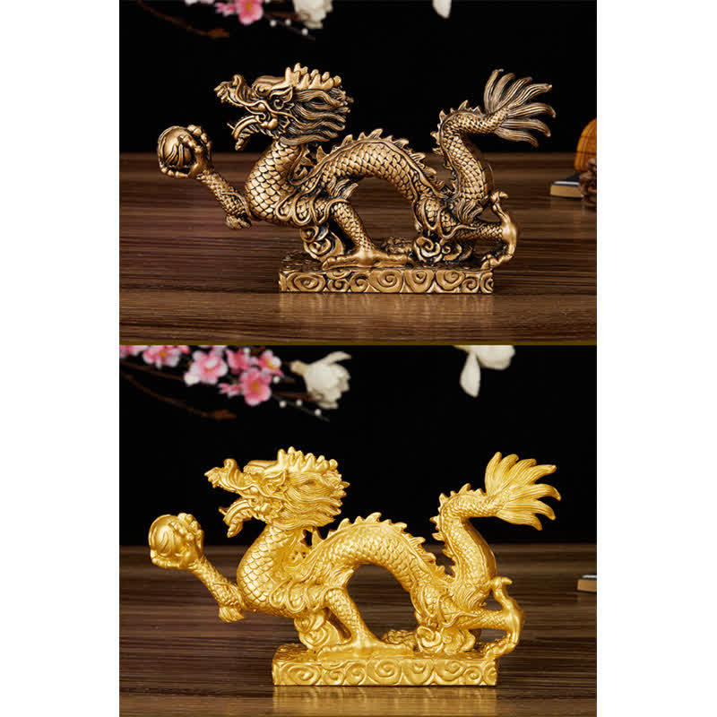 Nimara Ritual Feng Shui Dragon Auspicious Cloud Wealth Luck Decoration