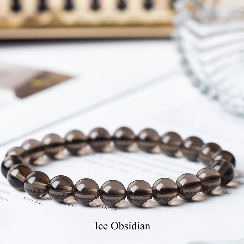 Nimara Ritual Natural Stone Quartz Healing Beads Bracelet