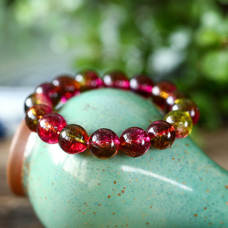 Nimara Ritual Natural Tourmaline Love Wisdom Bracelet