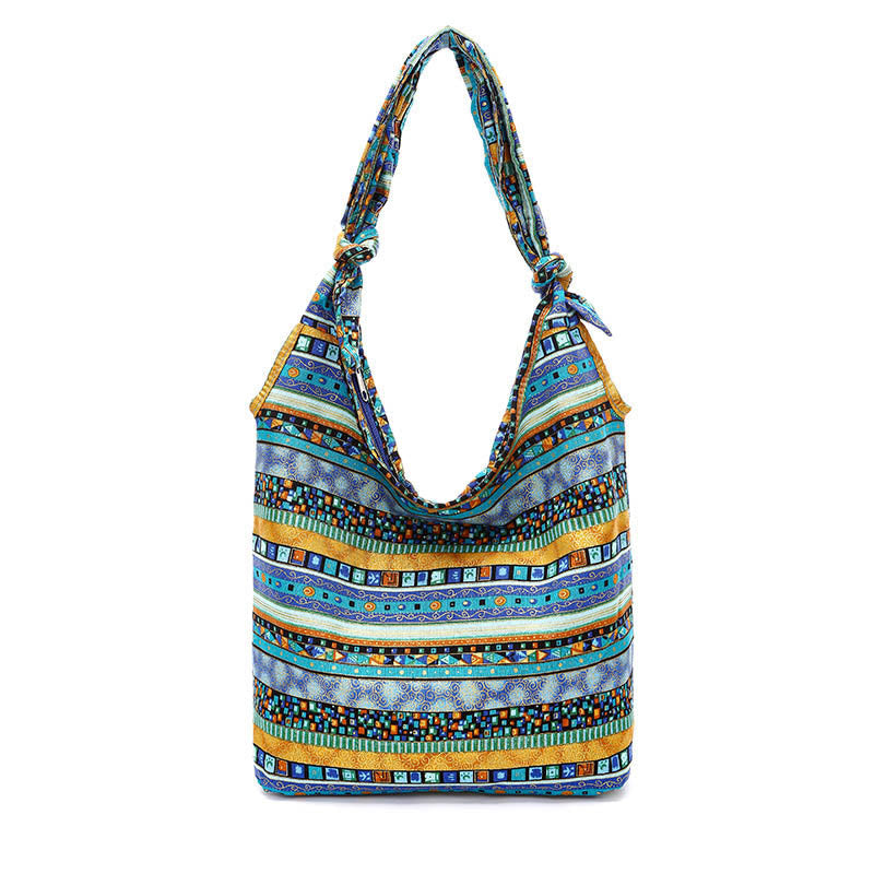 Nimara Ritual Cotton Stripes Crossbody Bag Shoulder Bag