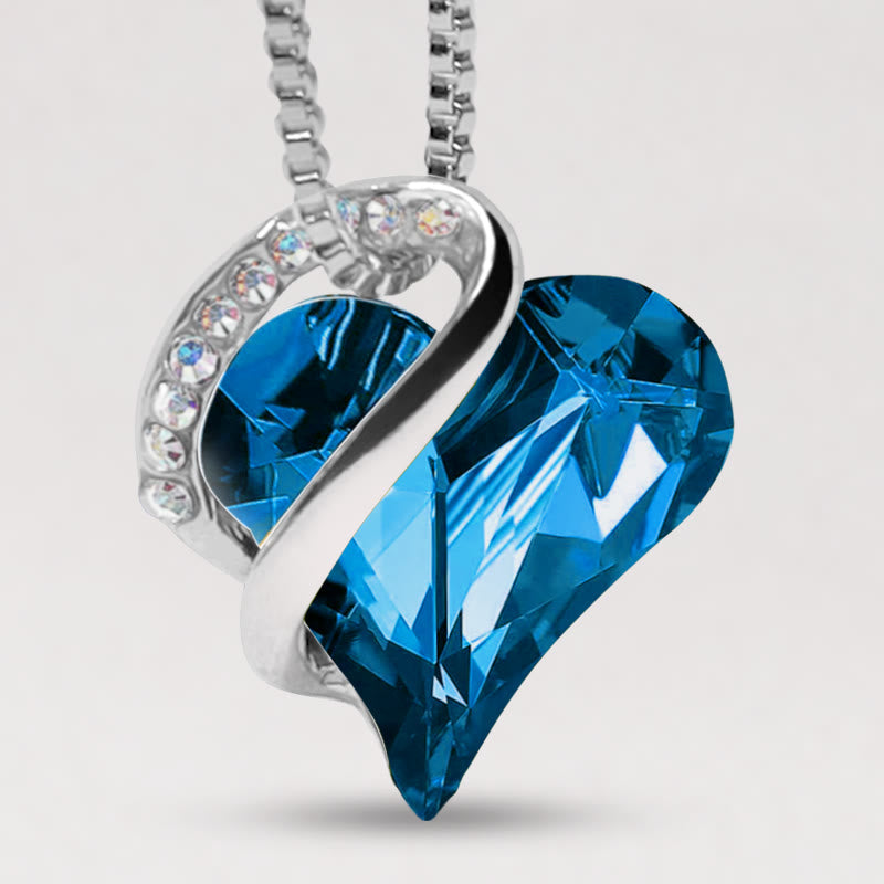 Nimara Ritual Love Heart Birthstone Healing Energy Necklace Pendant