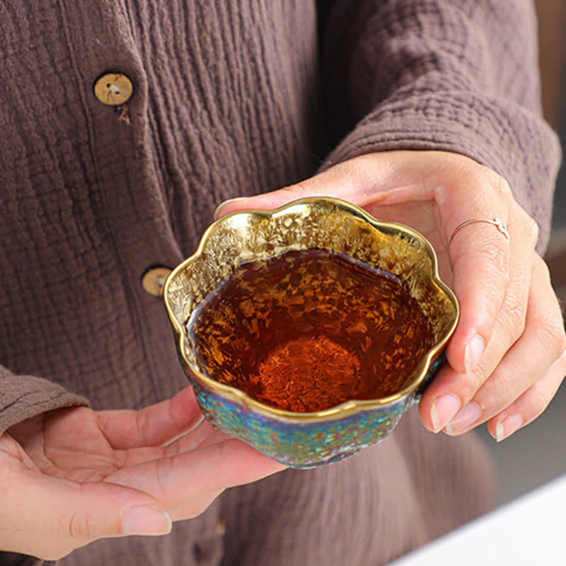 Nimara Ritual Colorful Ceramic Teacup Tea Cups