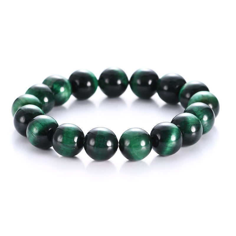 Nimara Ritual Natural Green Tiger Eye Strength Bracelet