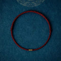 Keep Positive Golden Bead Braided String Lucky Bracelet Anklet