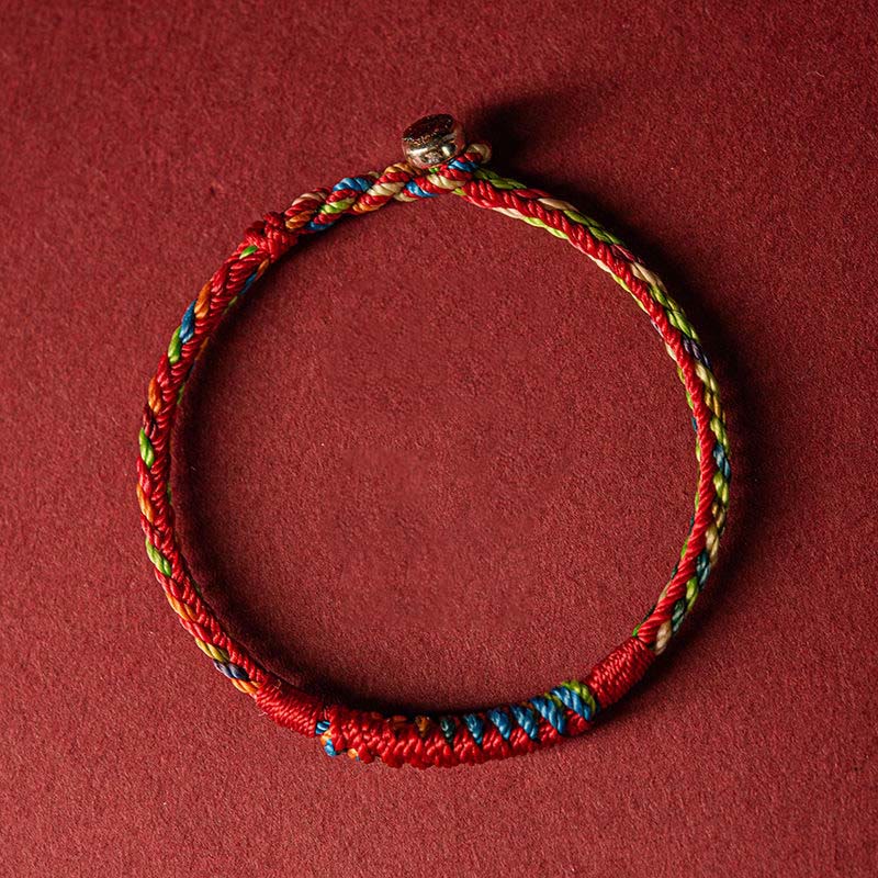 Nimara Ritual Handmade Five Color Thread Protection Bracelet