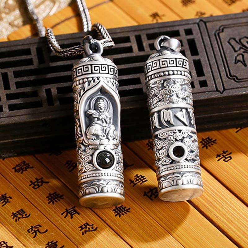 Nimara Ritual Chinese Zodiac Natal Buddha Projection Prosperity Necklace Pendant