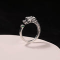 Nimara Ritual Vintage Dragon Design Success Strength Adjustable Ring