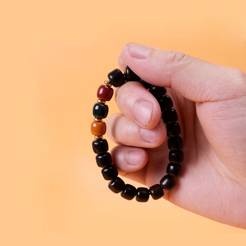 Nimara Ritual Ebony Wood Rosewood Peace Balance Bracelet