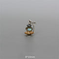 Nimara Ritual Zen Cairn Labradorite Various Crystals Calm Pendant Necklace