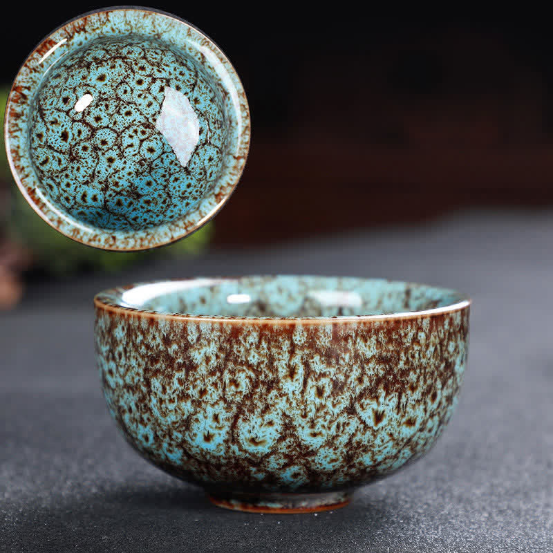 Nimara Ritual Colorful Ceramic Teacup Home Office Tea Cups