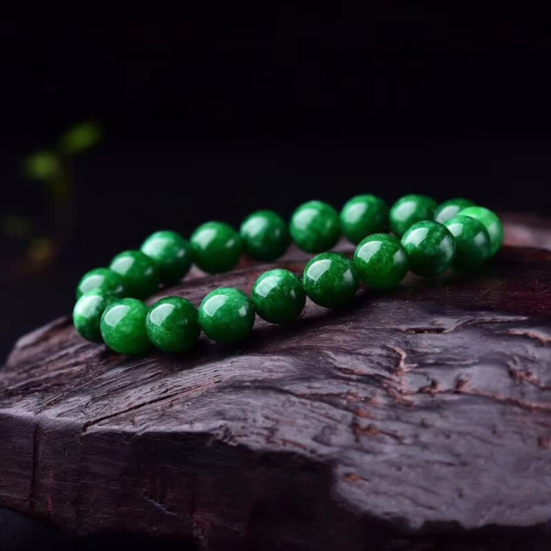 Nimara Ritual Cyan Jade Bead Calm Harmony Bracelet