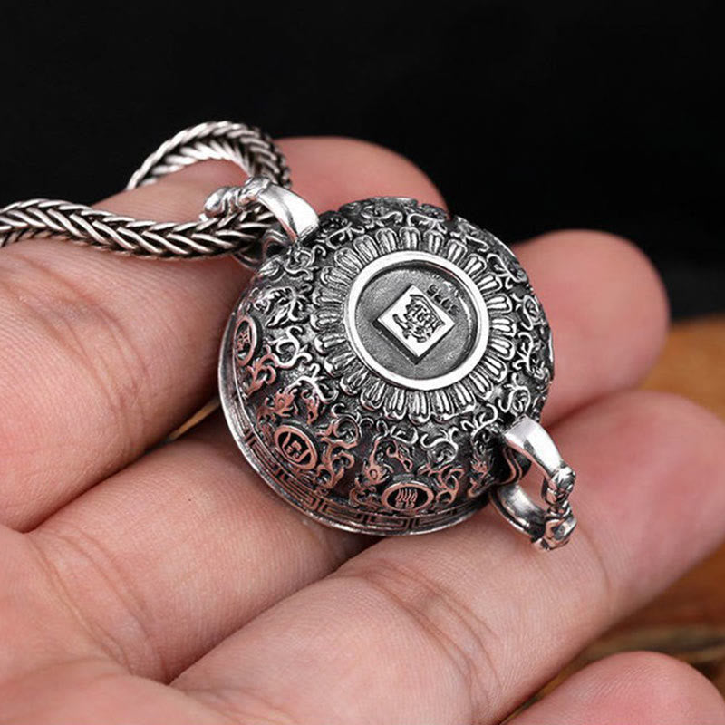 Nimara Ritual Treasure Bowl Copper Coin Ingots Wealth Necklace Pendant