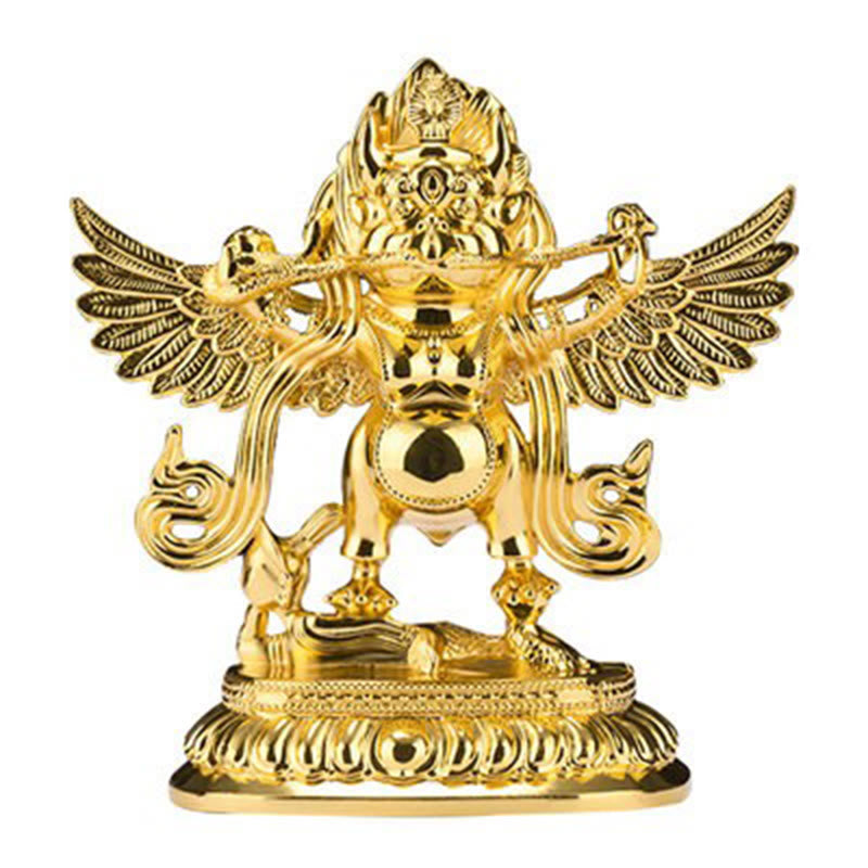 Nimara Ritual Tibet Garuda Bird Alloy Keep Evil Spirits Away Home Decoration