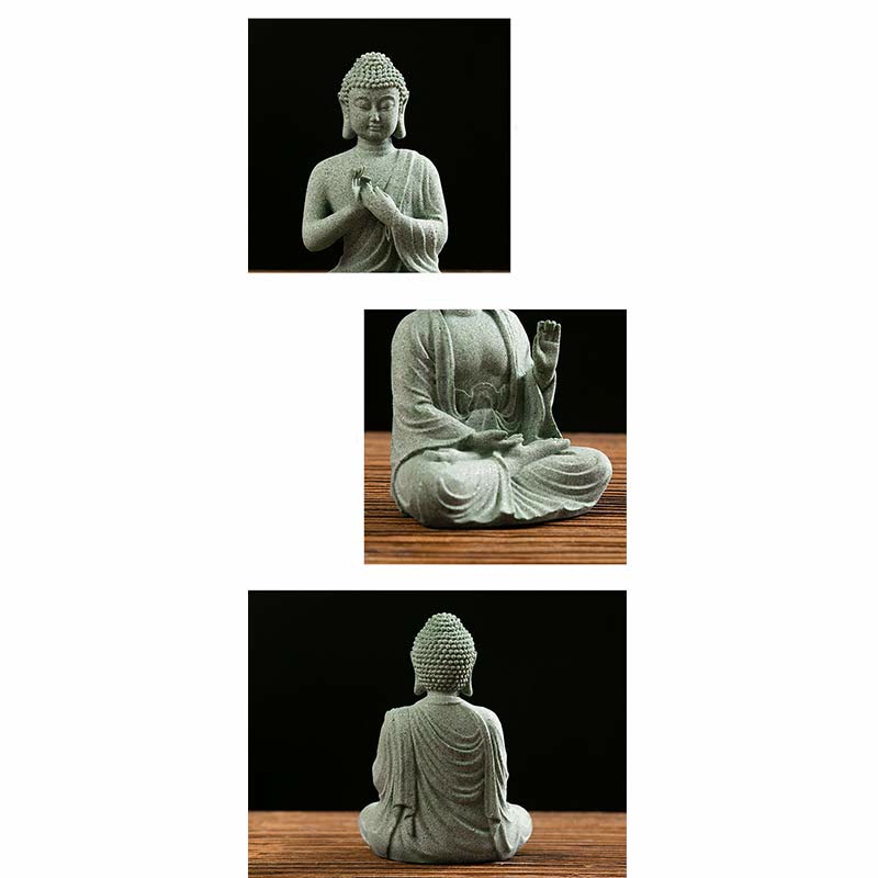 Nimara Ritual Tibetan Meditation Contemplation Buddha Serenity Compassion Statue Figurine Decoration