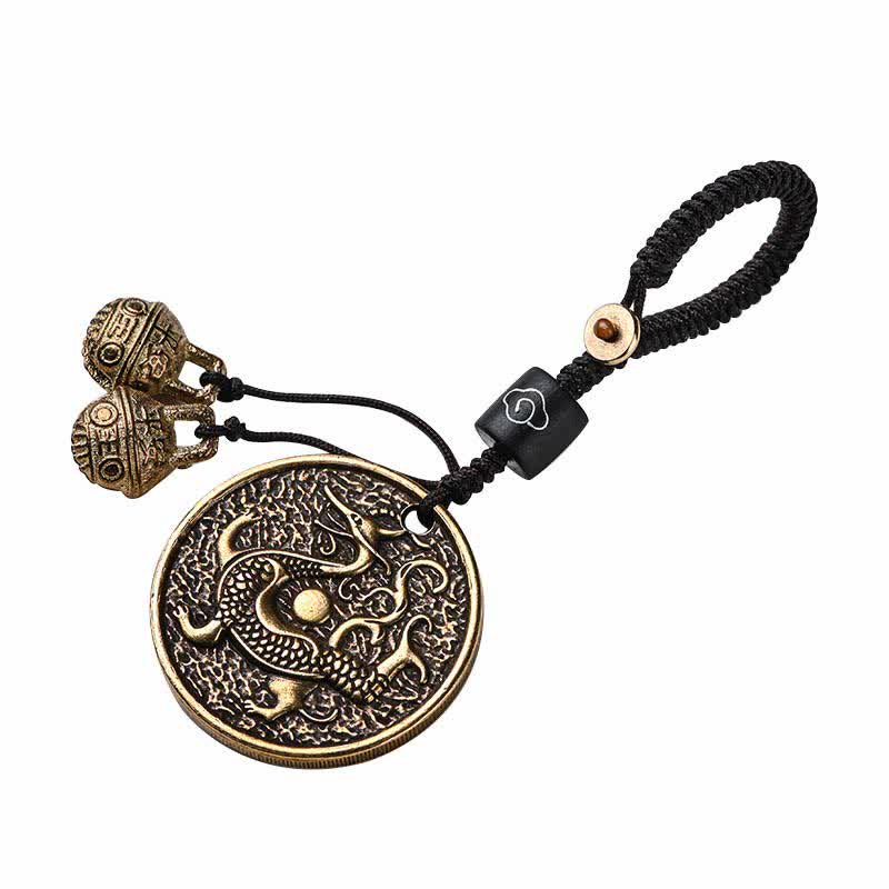 Nimara Ritual Four Symbols Azure Dragon White Tiger Vermilion Bird Black Tortoise Key Chain