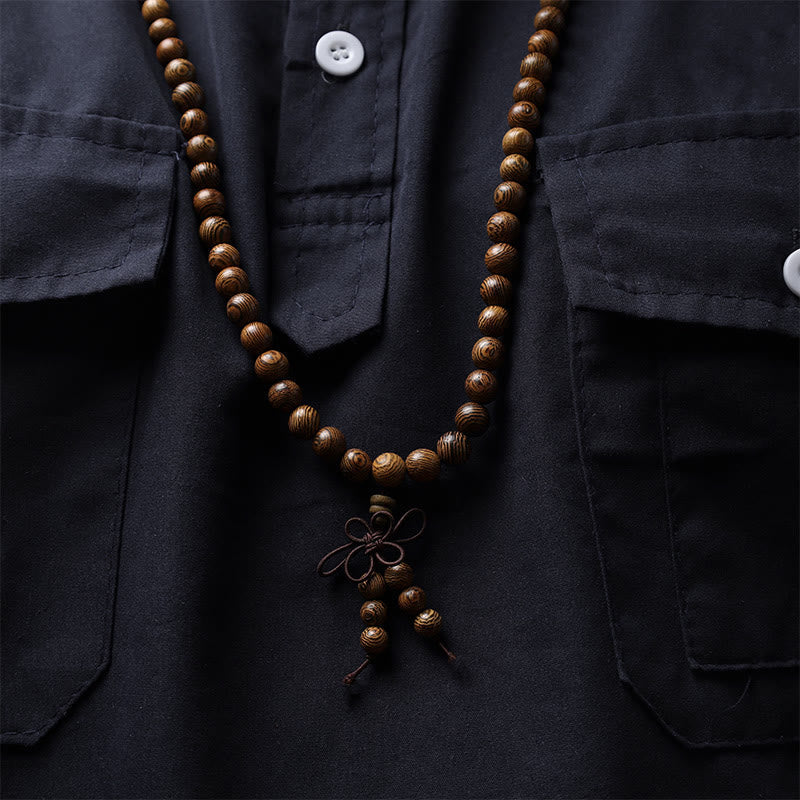 Nimara Ritual 108 Mala Beads Bracelet Prayer Meditation Sandalwood Elastic
