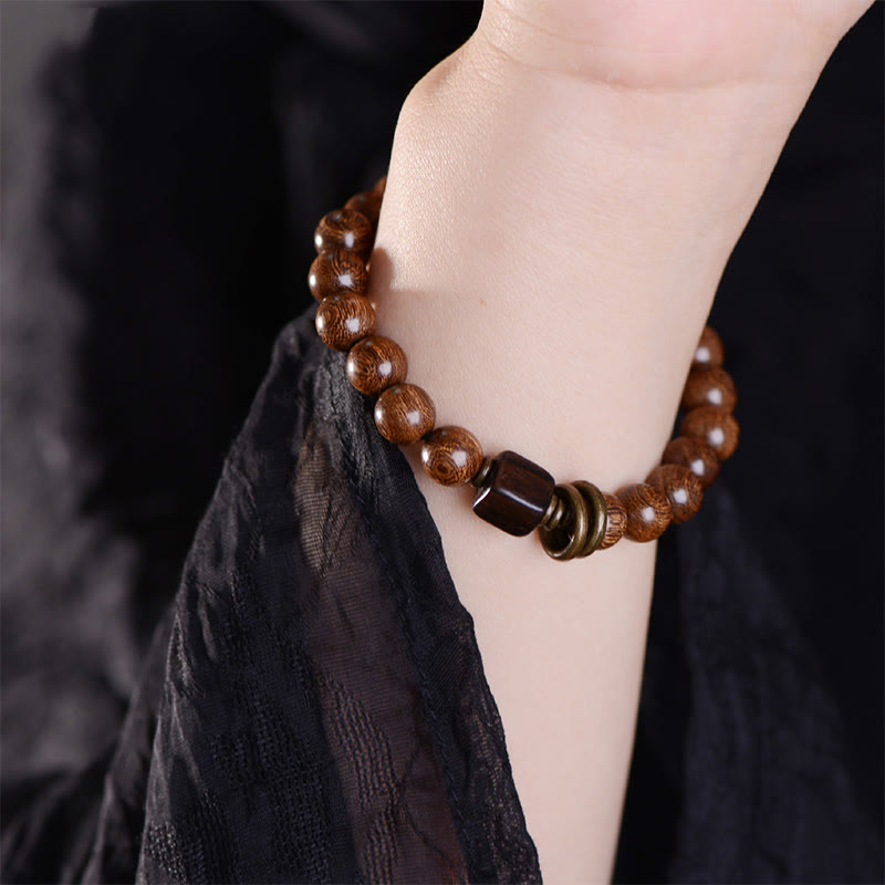 Nimara Ritual Phoebe Zhennan Wood Spirituality Bracelet
