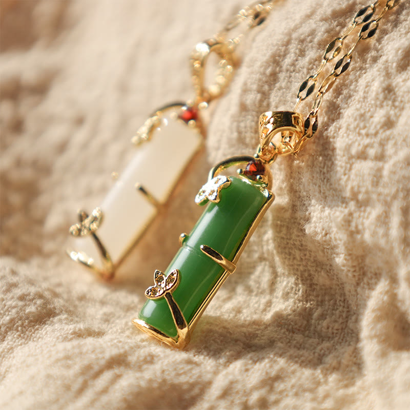 Brings Unexpected Windfall Luck Jade Necklace Pendant