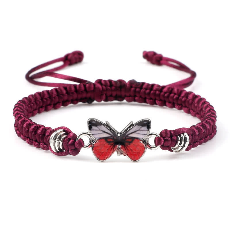 Nimara Ritual Butterfly Freedom Love String Charm Bracelet