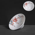 Nimara Ritual Vintage Plum Orchid Bamboo Chrysanthemum Lotus Koi Fish Ceramic Teacup Kung Fu Tea Cups