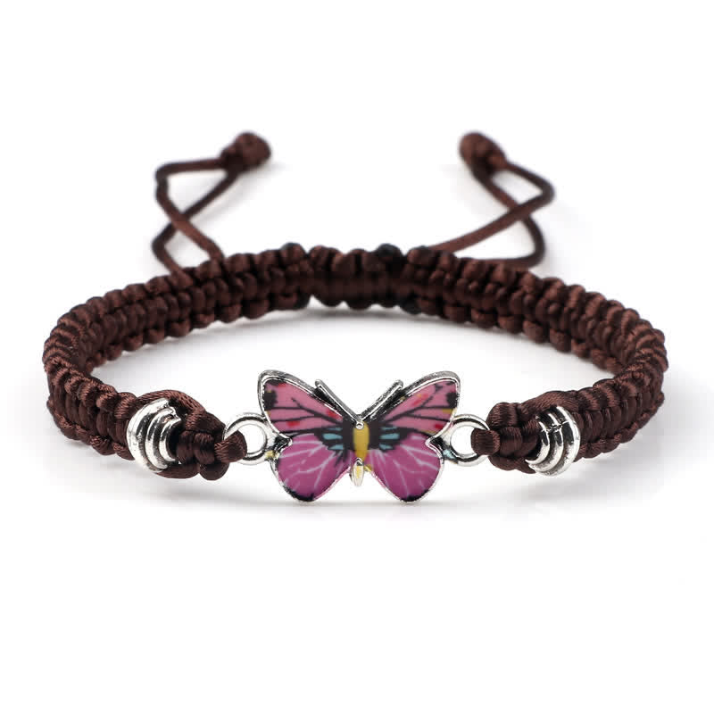 Nimara Ritual Butterfly Freedom Love String Charm Bracelet
