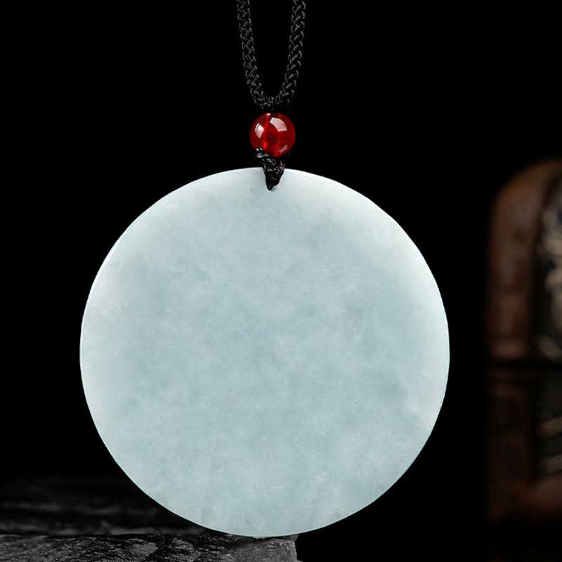 Nimara Ritual Chinese Zodiac Dragon Jade Success Amulet String Necklace