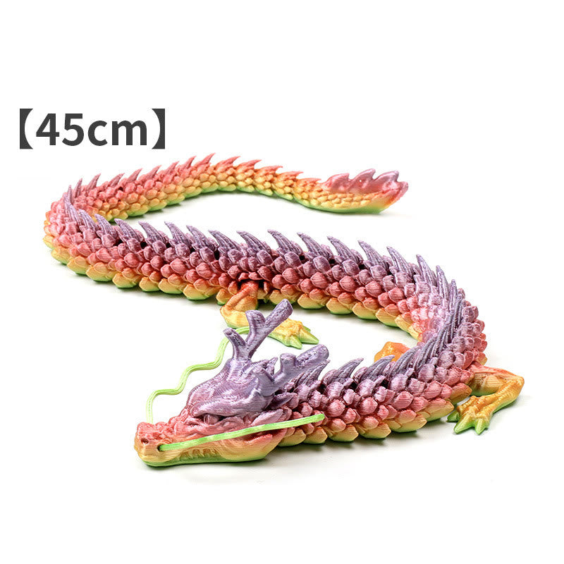 Nimara Ritual Feng Shui Dragon Luminous 3D Printed Dragon Luck Success Home Decoration