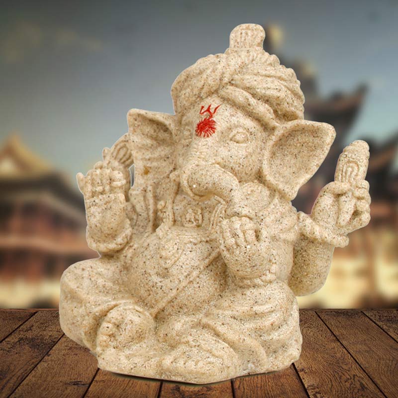 Nimara Ritual Ganesh Ganpati Elephant Statue Transformation Home Decoration