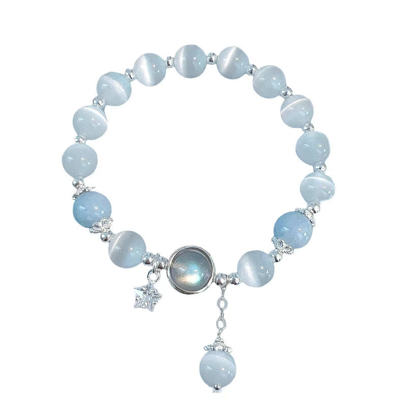 Bring Positive Energy Butterfly Cat's Eye Chrysoberyl Bracelet