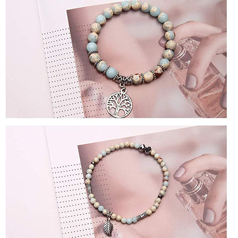 Nimara Ritual Tree Of Life Turquoise Balance Bracelet