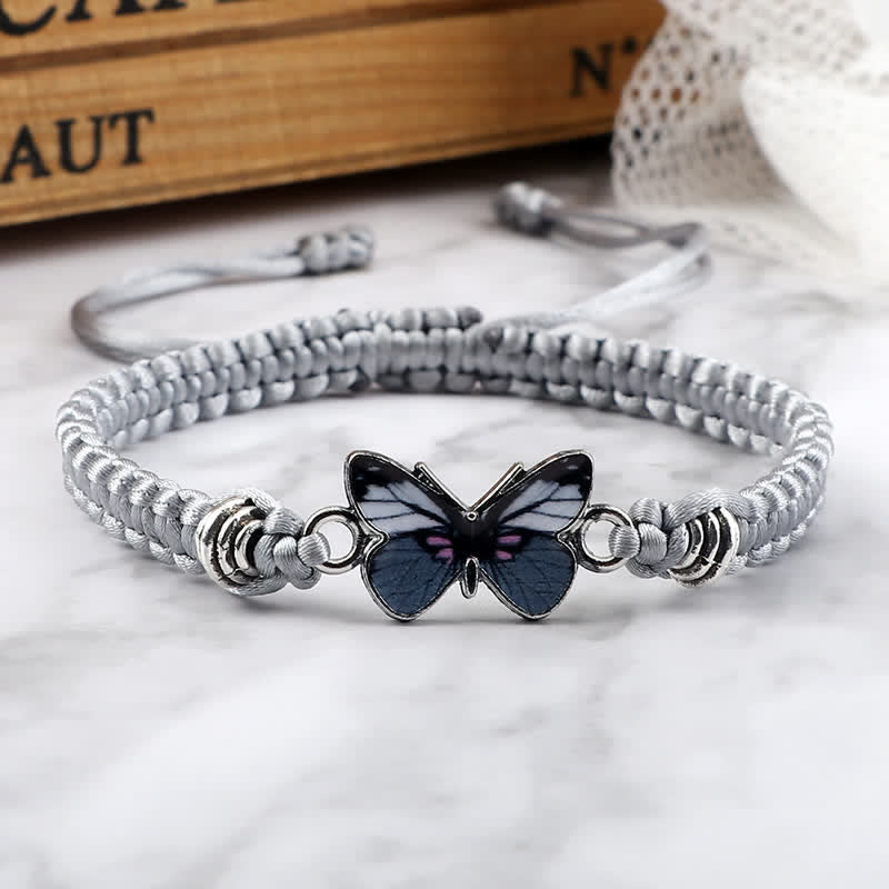 Nimara Ritual Butterfly Freedom Love String Charm Bracelet