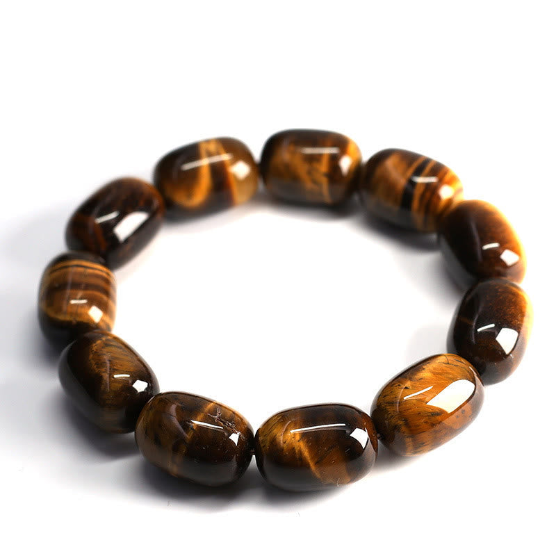 Nimara Ritual Natural Tiger Eye Stone Integrity Willpower Bracelet