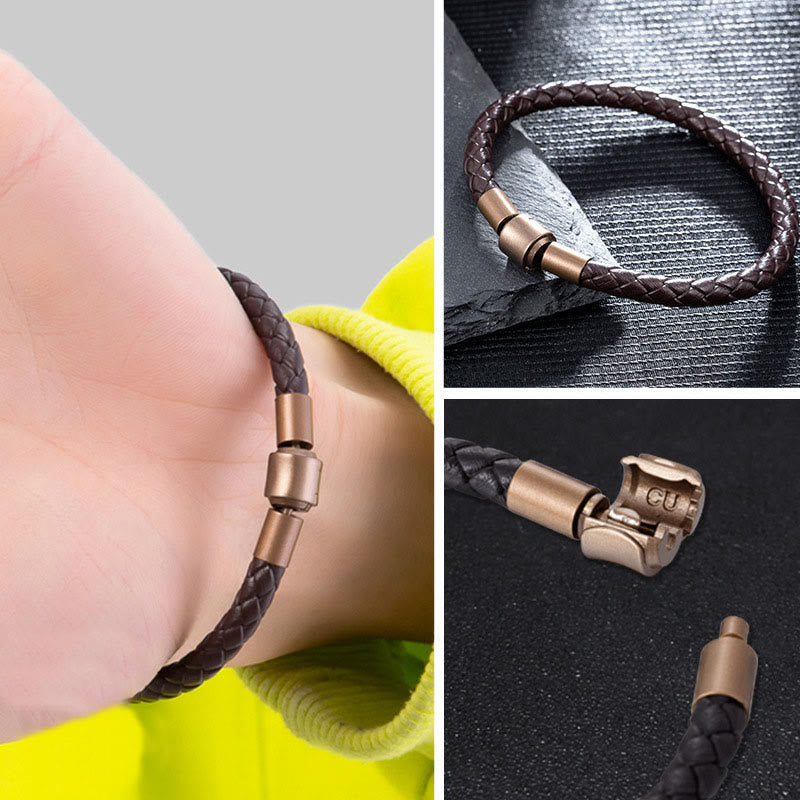 Nimara Ritual Vintage Leather Rope Luck Braid String Bracelet