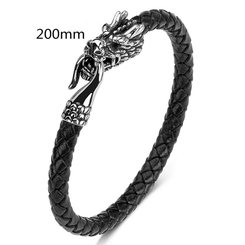 Nimara Ritual Dragon Titanium Steel Protection Luck Bracelet