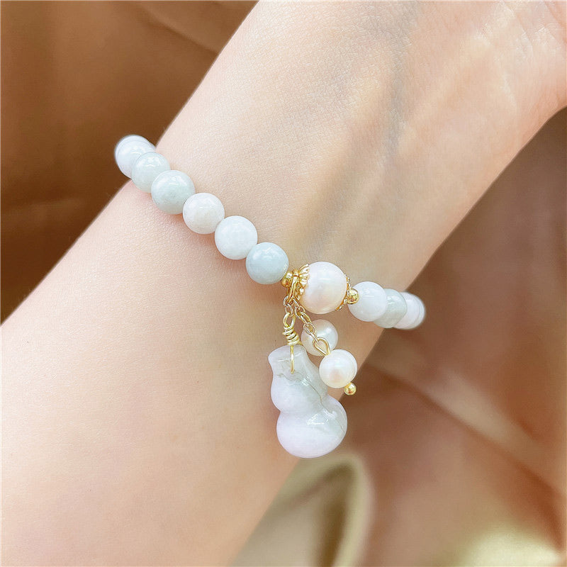 Nimara Ritual Jade Gourd Blessing Protection Charm Bracelet