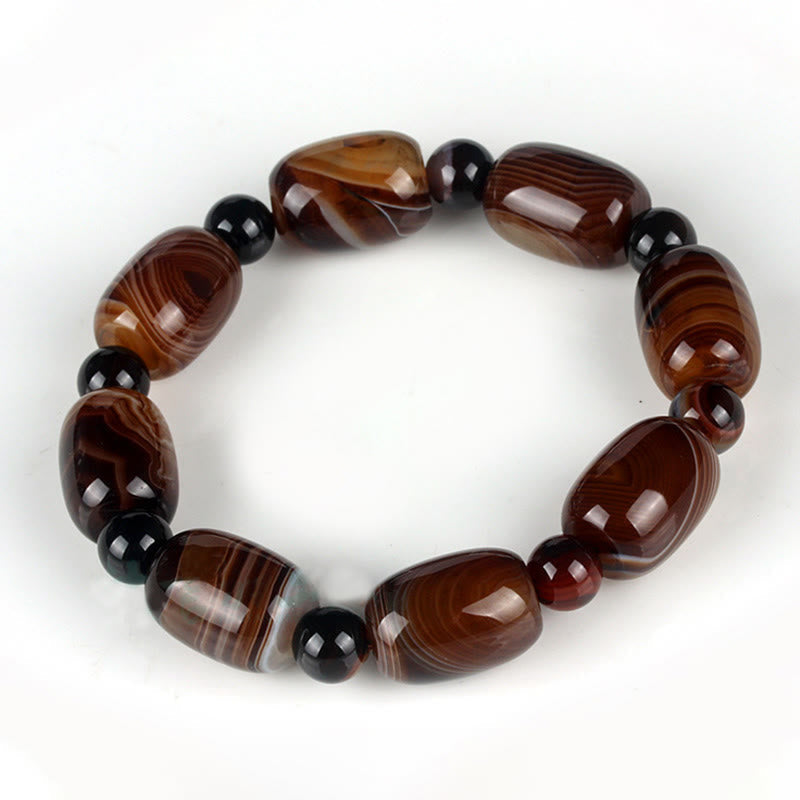 Nimara Ritual Natural Sardonyx Courage Happiness Bracelet
