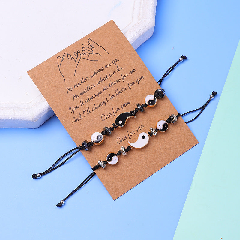Everlasting Friendship Love Couple Balance Bracelet
