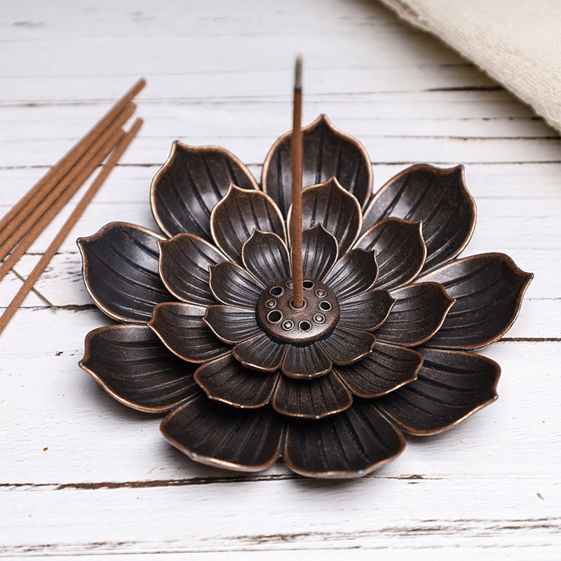 Nimara Ritual Creative Six-hole Lotus Incense Burner