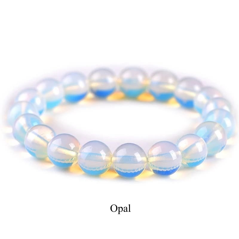 Nimara Ritual Natural Stone Quartz Healing Beads Bracelet