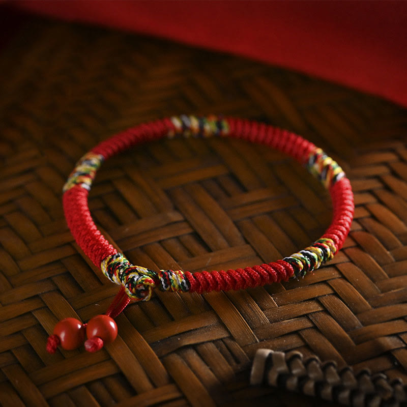 Nimara Ritual Five Colors King Kong Knot String Protection Luck Bracelet