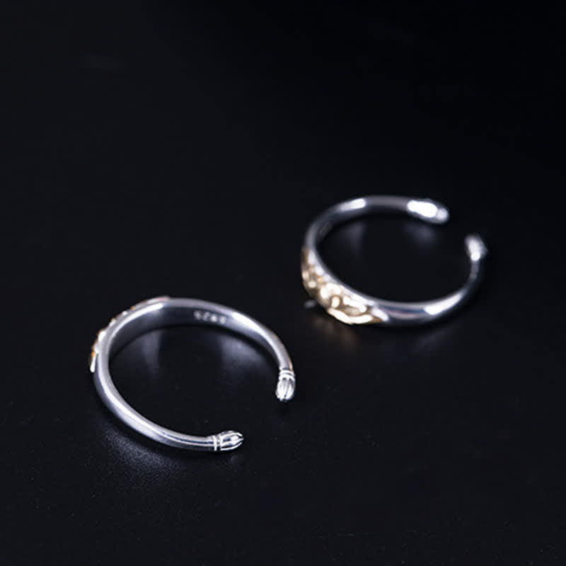 Nimara Ritual 925 Sterling Silver Lotus Flower New Beginning Ring